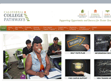 Tablet Screenshot of cacollegepathways.org